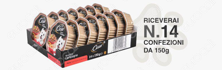 banner cesar 14 vaschette 150g