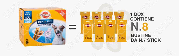 banner pedigree dentastix 8 bustine
