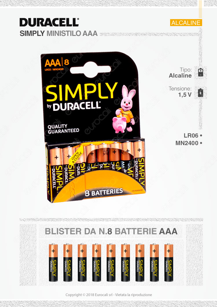 duracell Simply AAA