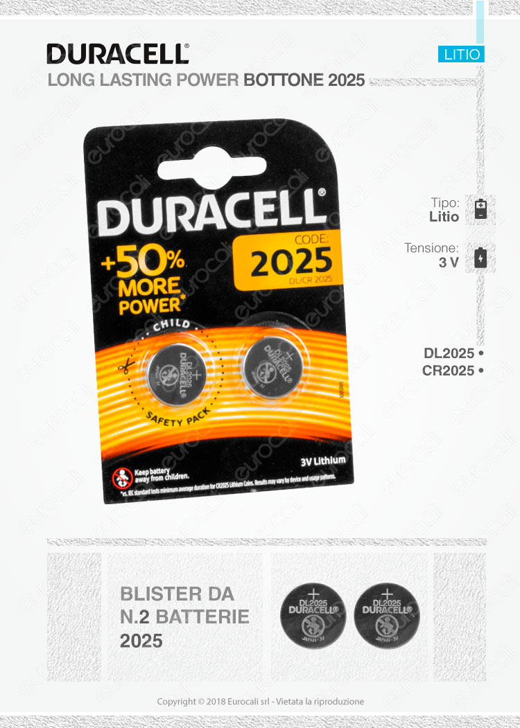 batterie Duracell 2025