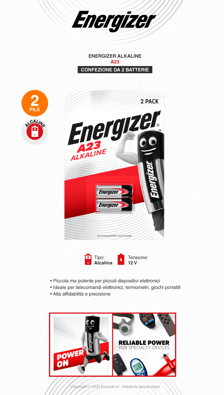 energizer max a23 e23a miniature 2 batterie alcaline specialistiche