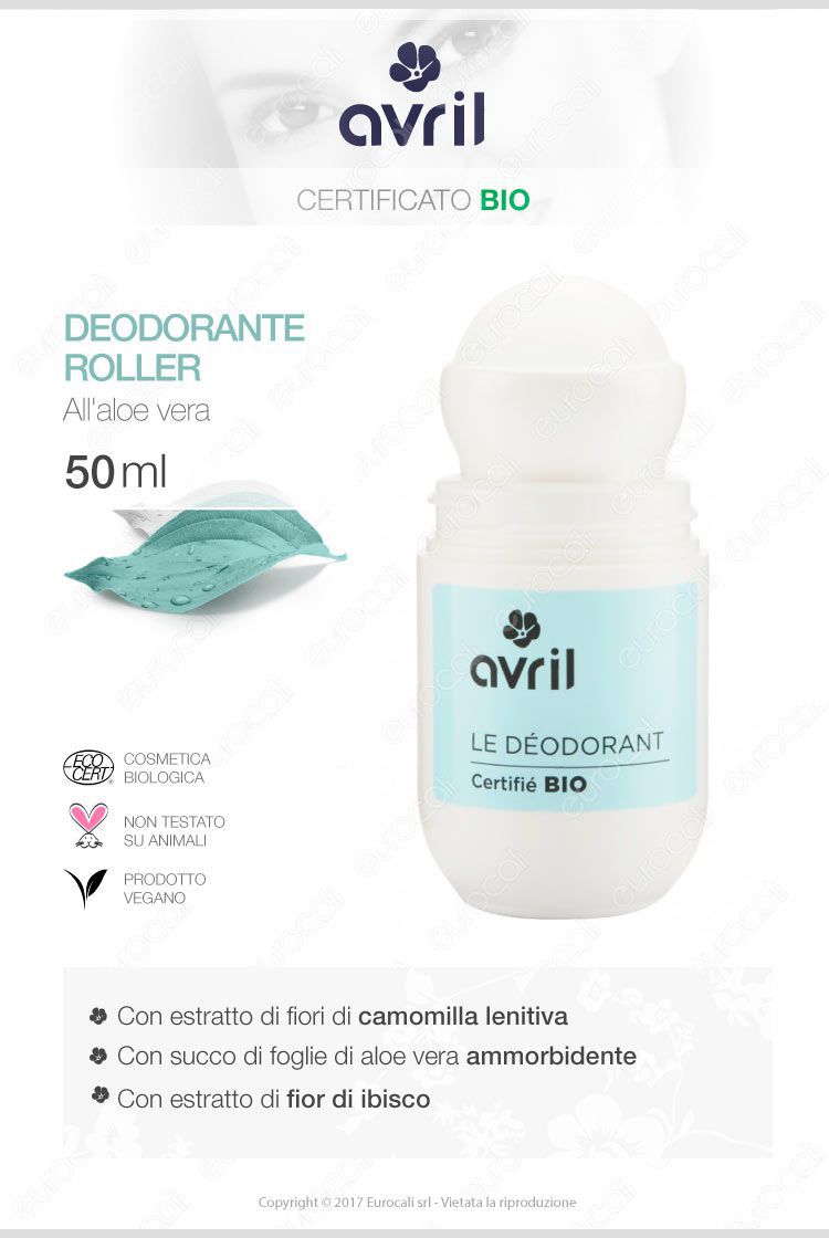 Avril deodorante roller 50 ml