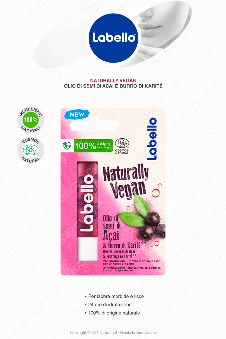 labello naturally vegan burrocacao olio acai