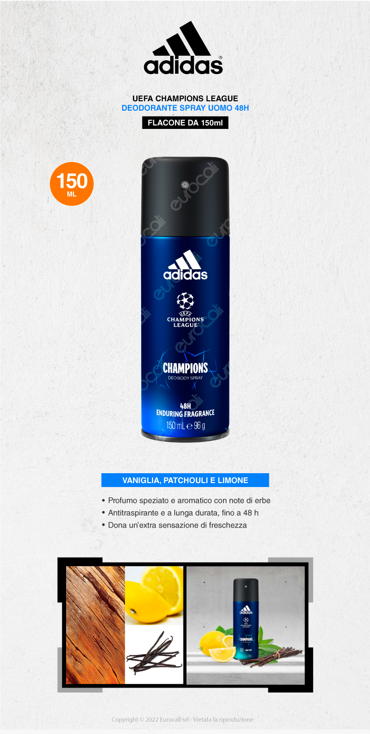 adidas deodorante uefa champions league