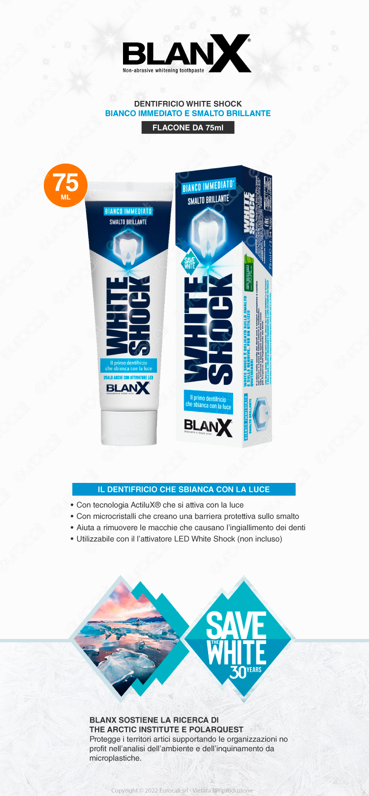 BlanX White Shock Dentifricio
