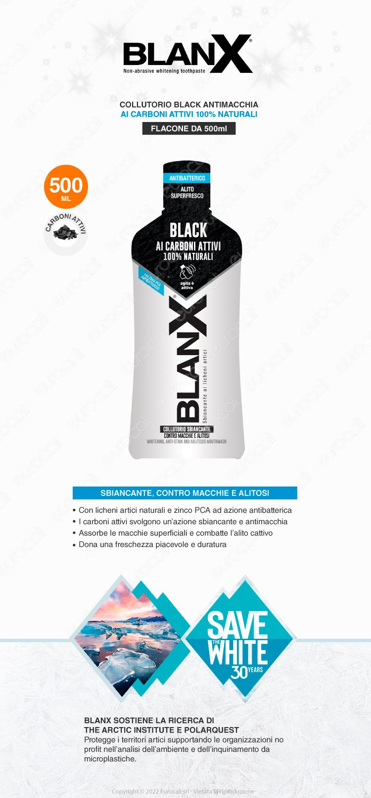 blanX Collutorio Black