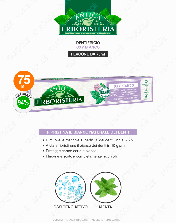 antica erboristeria dentifricio complete & care chiodi di garofano zinco 75ml