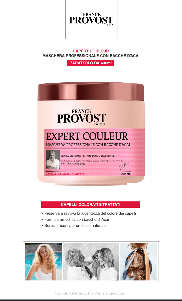 maschera per capelli colorati