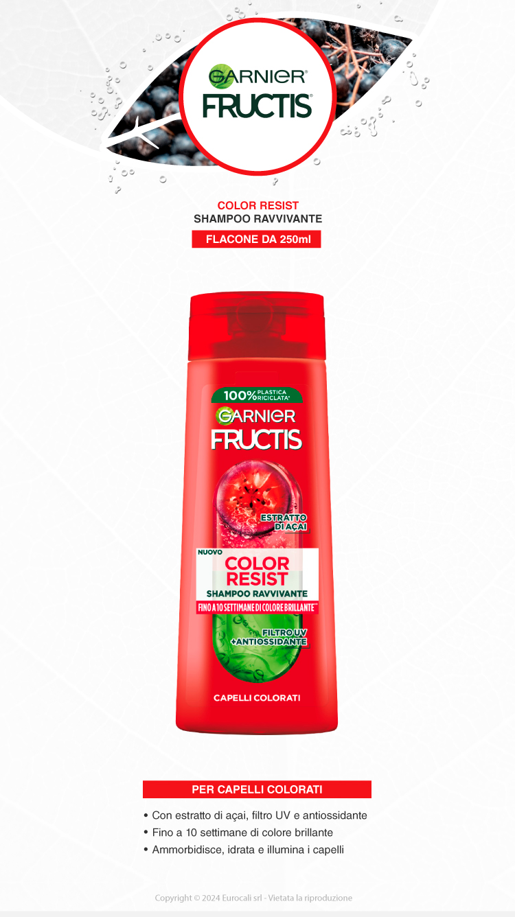 Garnier Fructis Shampoo ravvivante