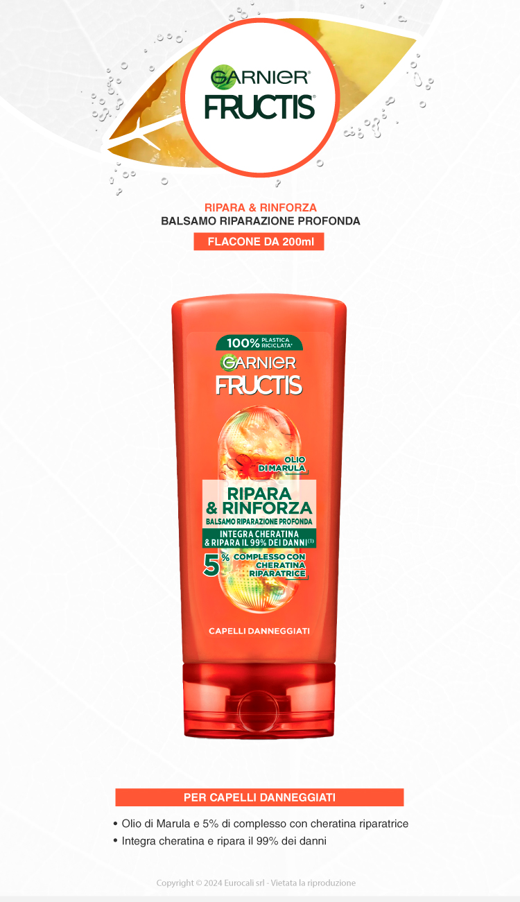 Garnier Fructis balsamo riparazione profonda