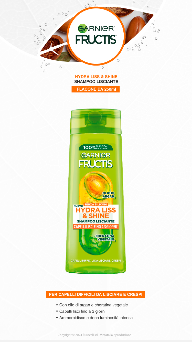 Garnier Fructis Shampoo lisciante