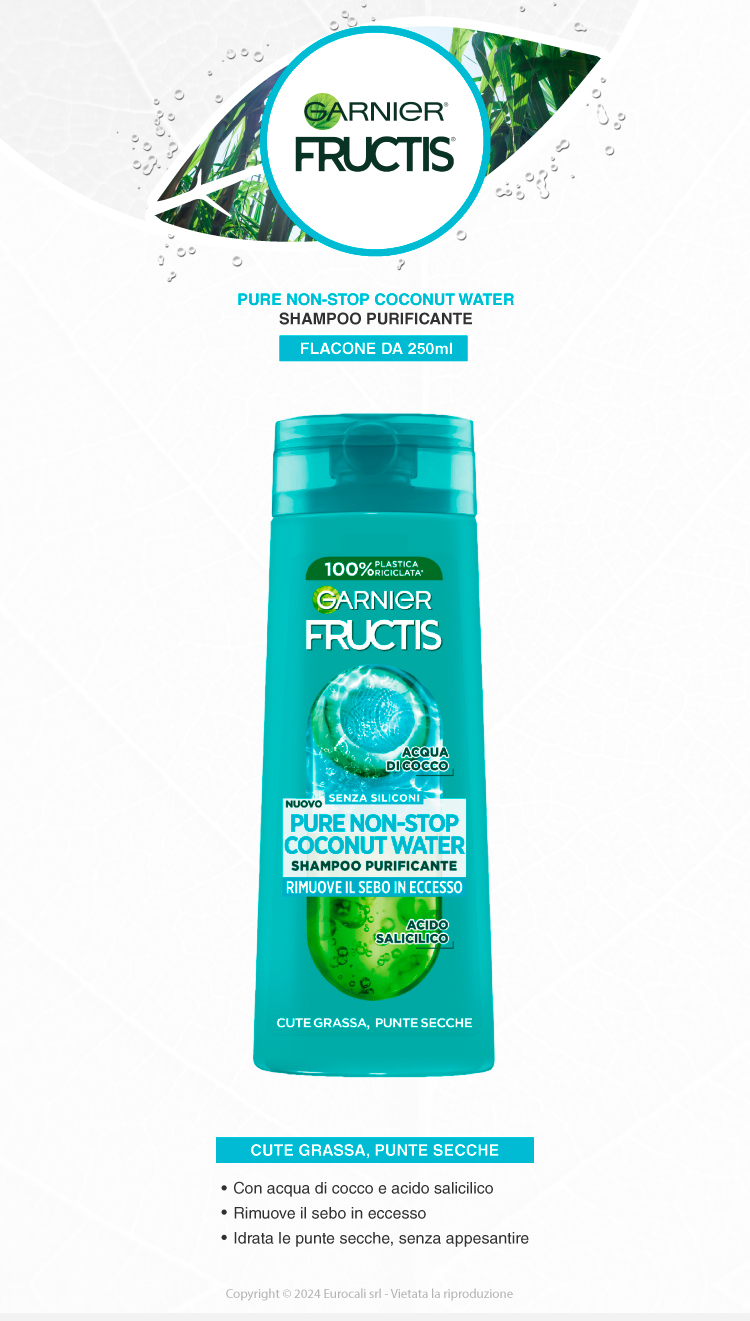 Garnier Fructis Shampoo purificante