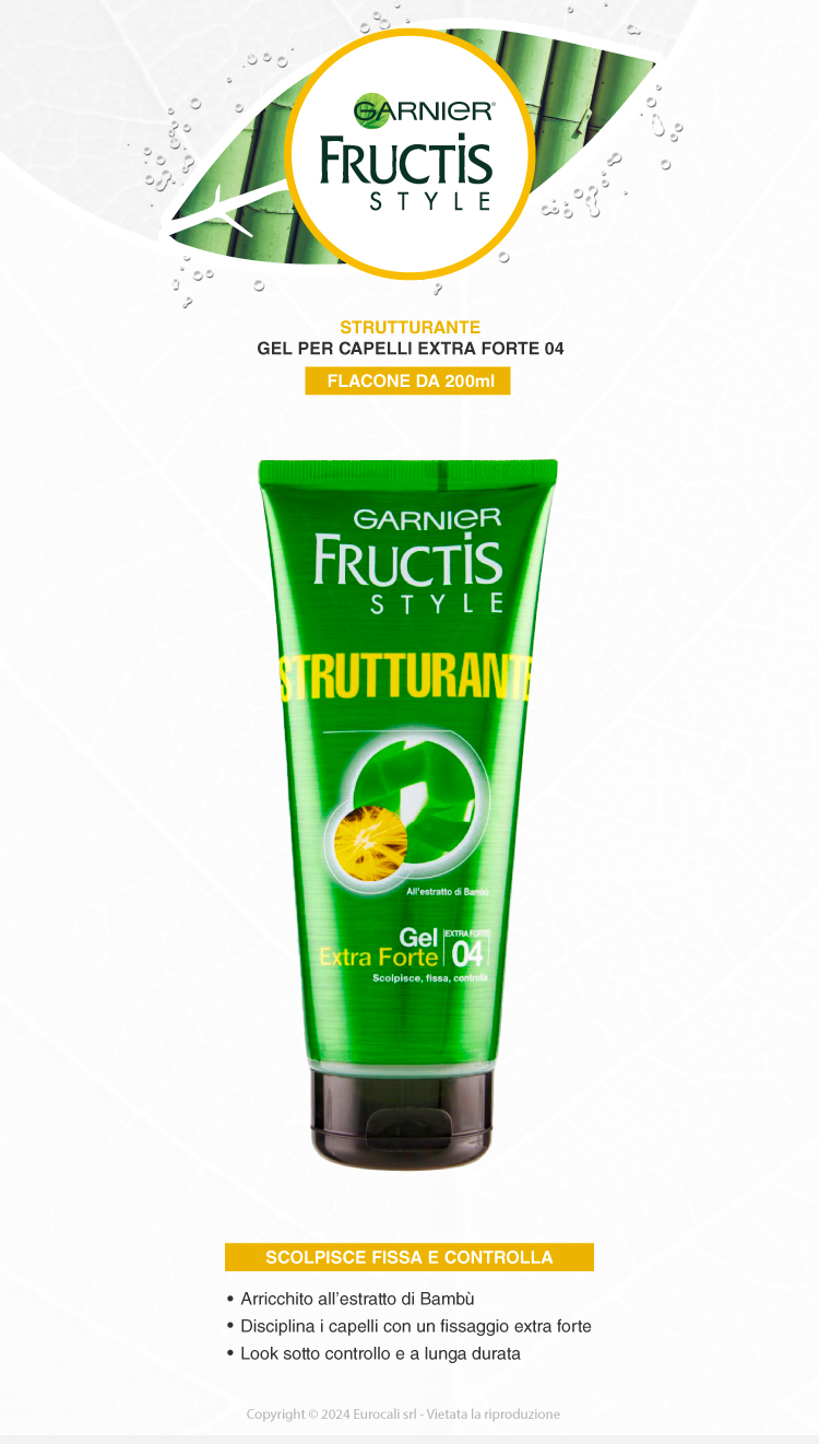 garnier fructis gel strutturante