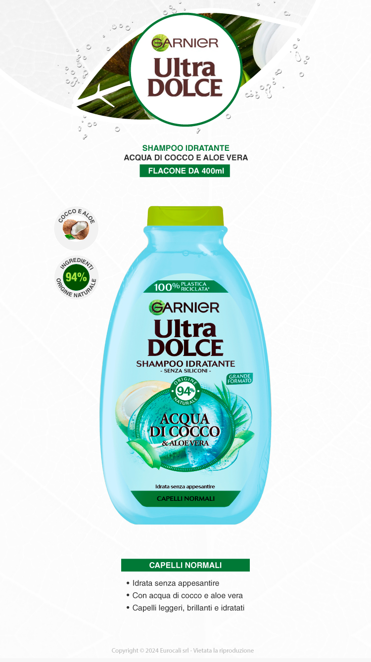 Garnier Ultra Dolce Shampoo Cocco