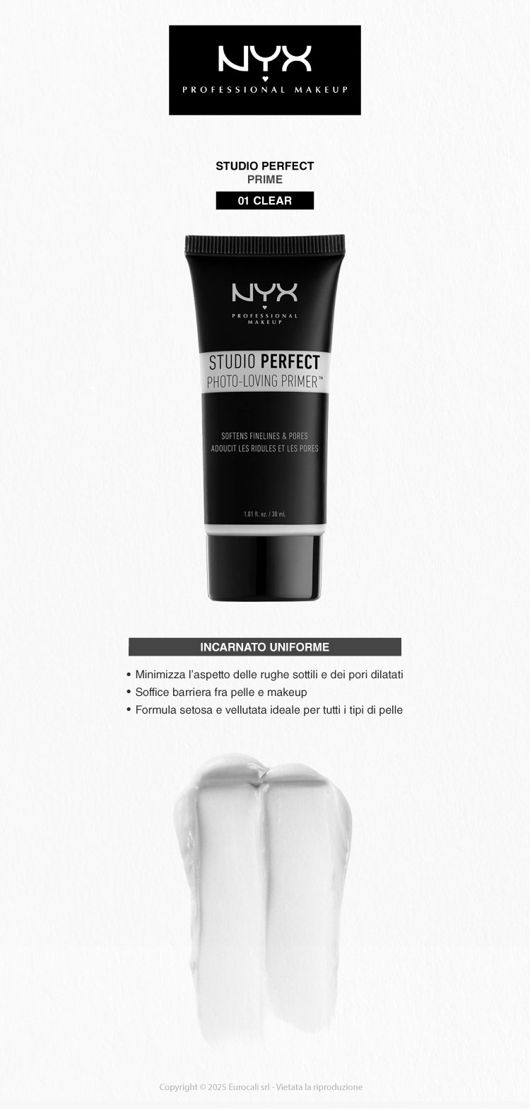 NYX Professional Makeup Studio Perfect Photo-Loving Primer