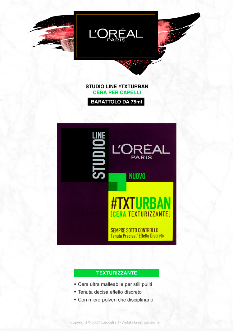 L'Oréal Paris Studio Line Cera Texturizzante