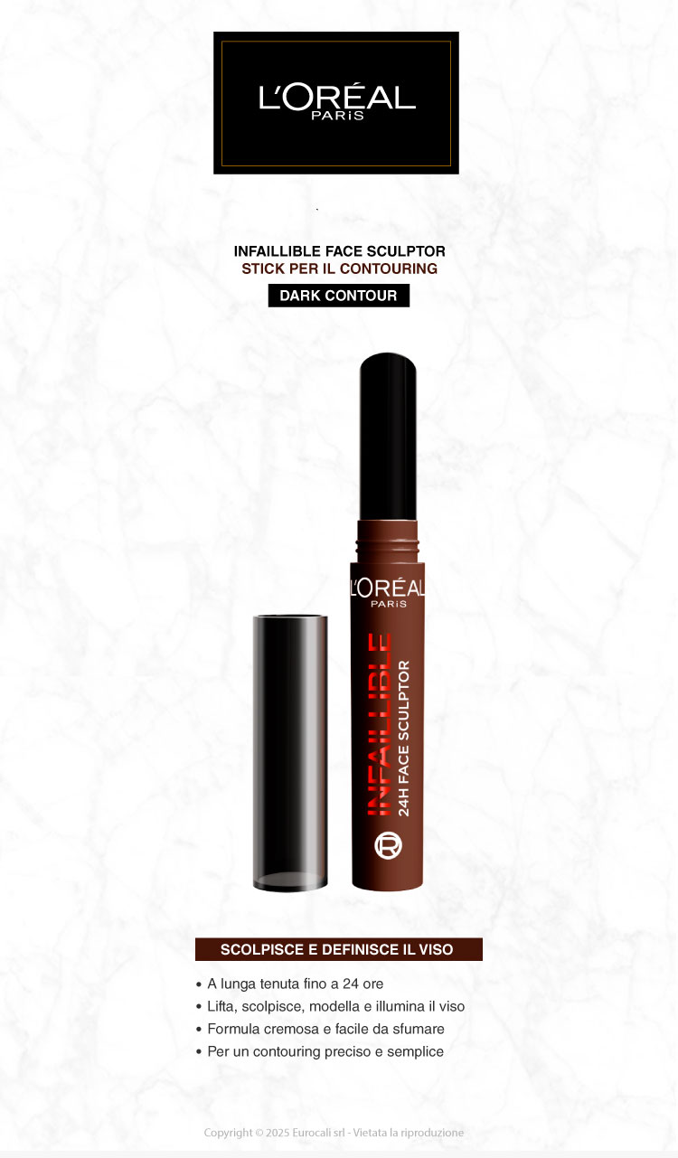 L'Oréal Paris Infallible Face Sculptor 24h Stick Contouring