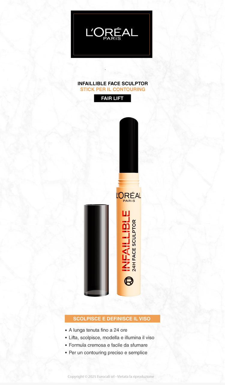 L'Oréal Paris Infallible Face Sculptor 24h Stick Contouring