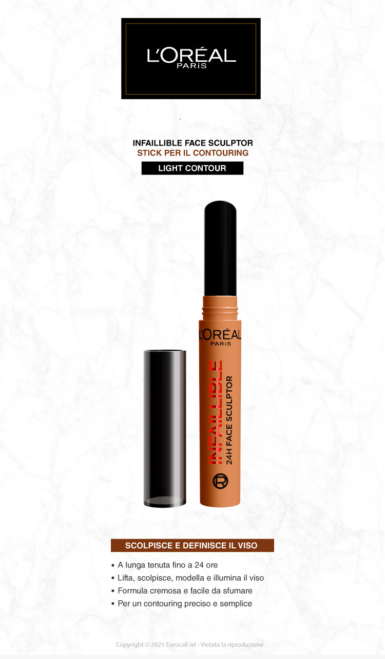 L'Oréal Paris Infallible Face Sculptor 24h Stick Contouring