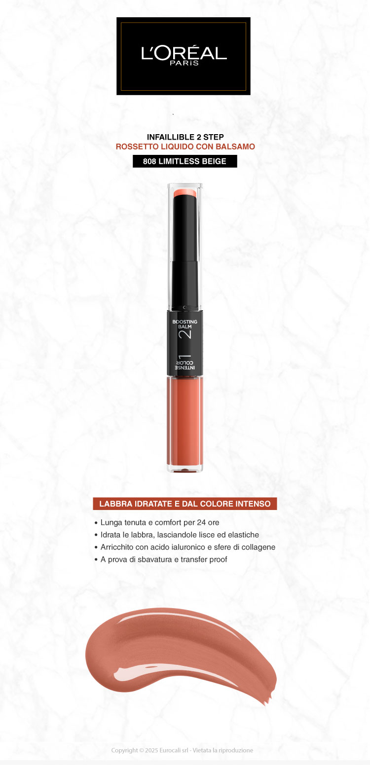 L'oreal Paris Infaillible 2 Step Rossetto