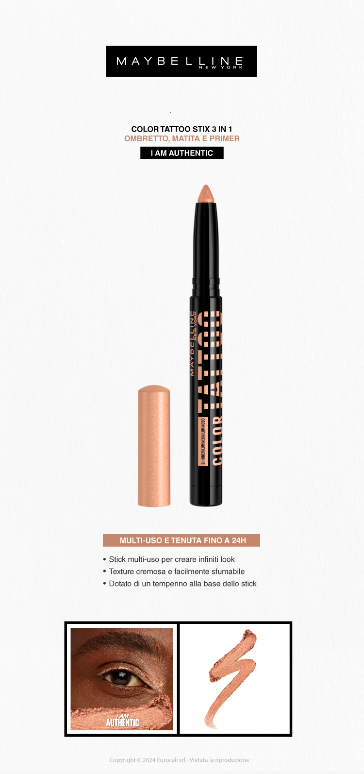 Maybelline New York Color Tattoo Eye Stix