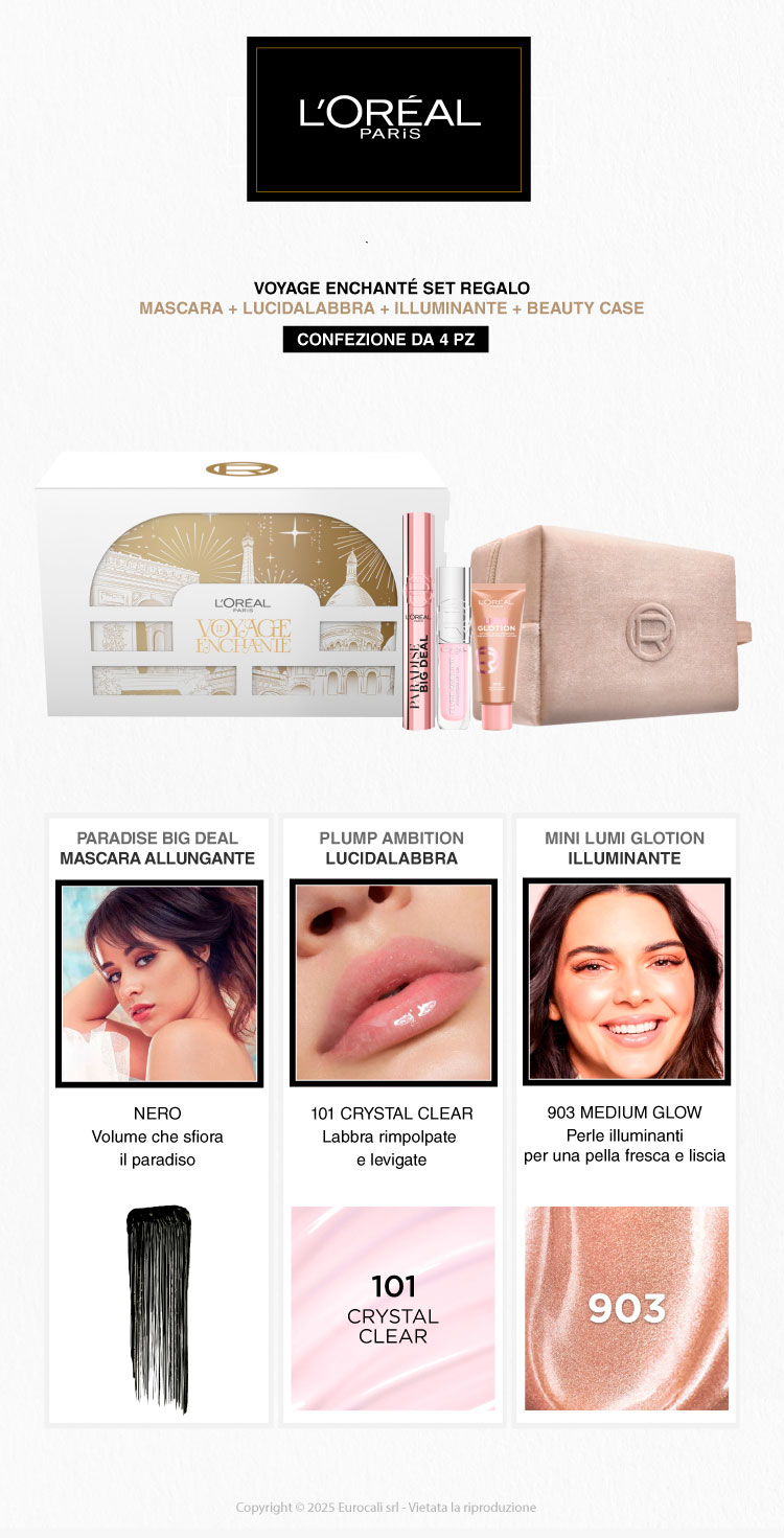 L'oreal set regalo natale
