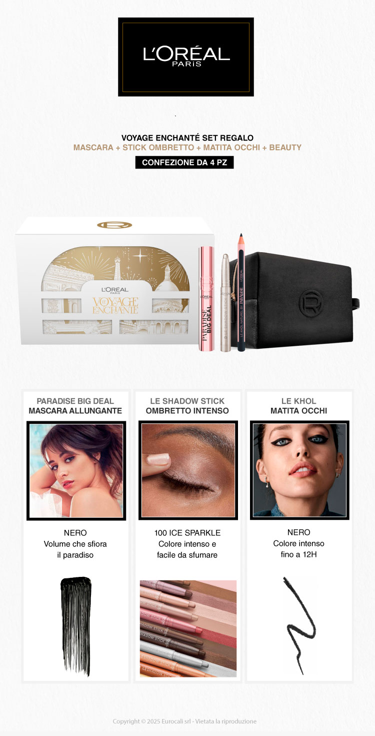 L'oreal set regalo natale