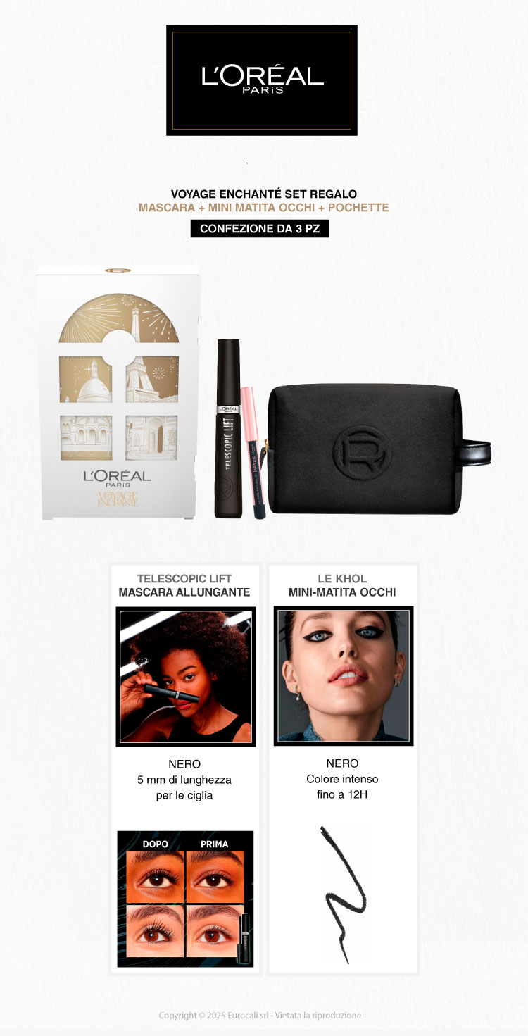 L'oreal set regalo natale