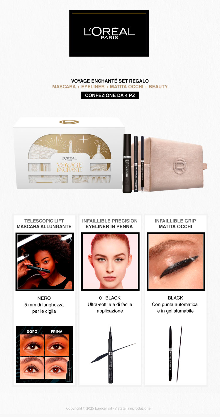 L'oreal set regalo natale