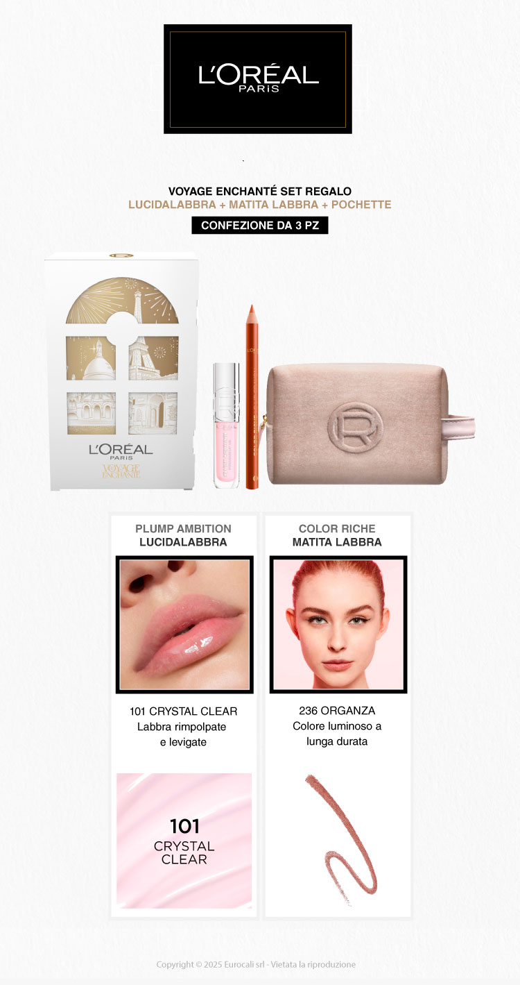L'oreal set regalo natale