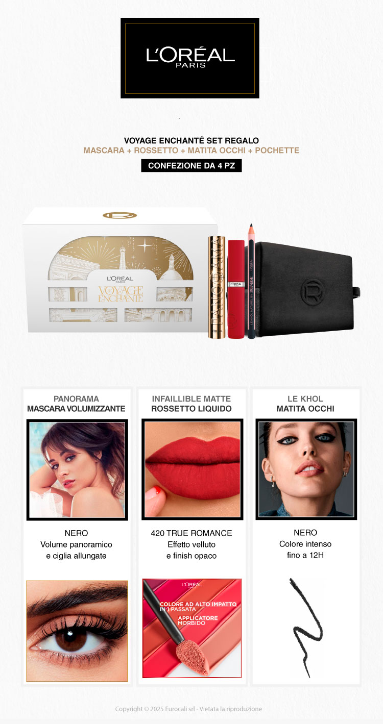 L'oreal set regalo natale