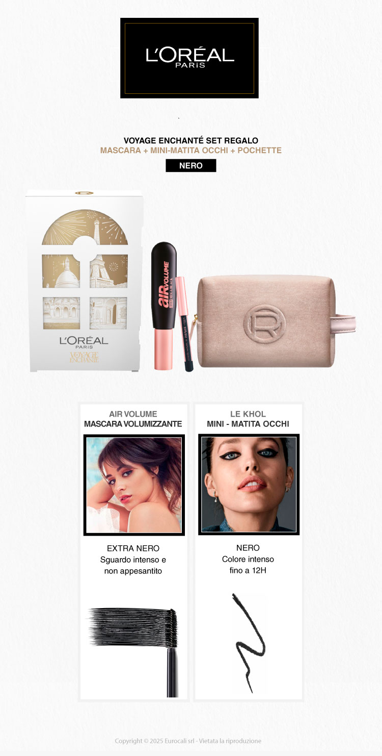 L'oreal set regalo natale