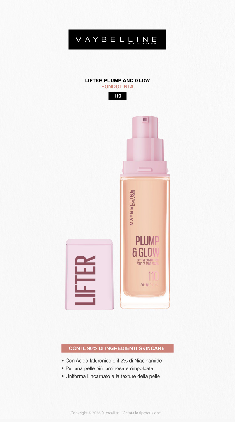 Maybelline New York Lifter Plump & Glow
