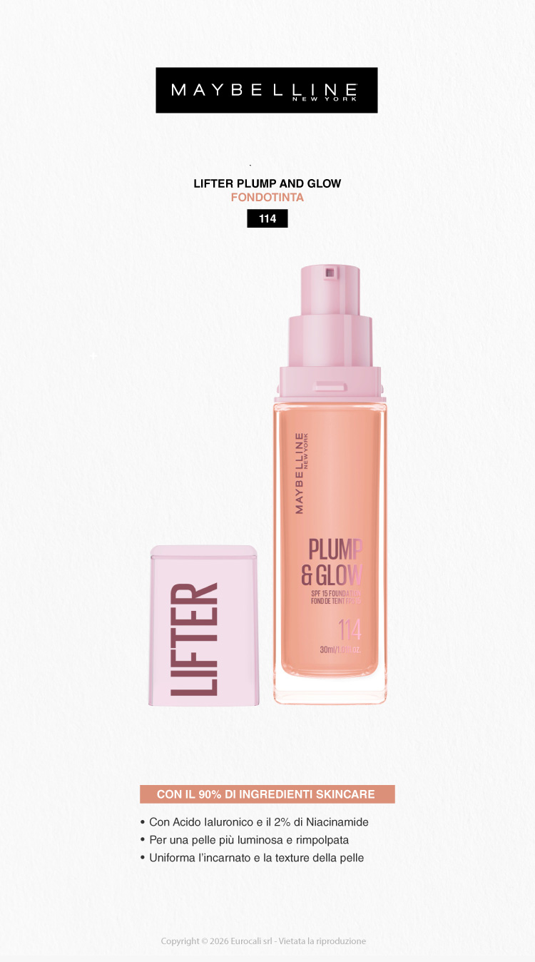 Maybelline New York Lifter Plump & Glow
