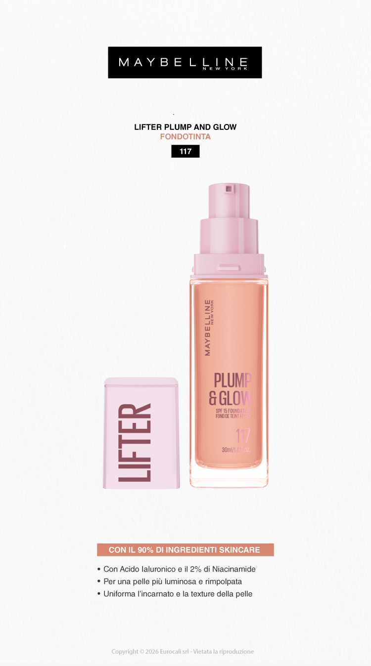 Maybelline New York Lifter Plump & Glow