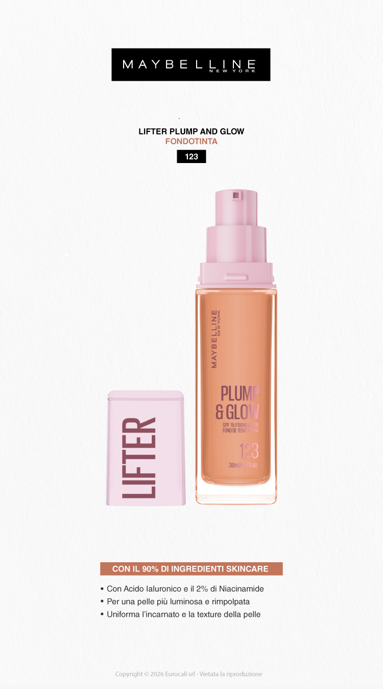 Maybelline New York Lifter Plump & Glow