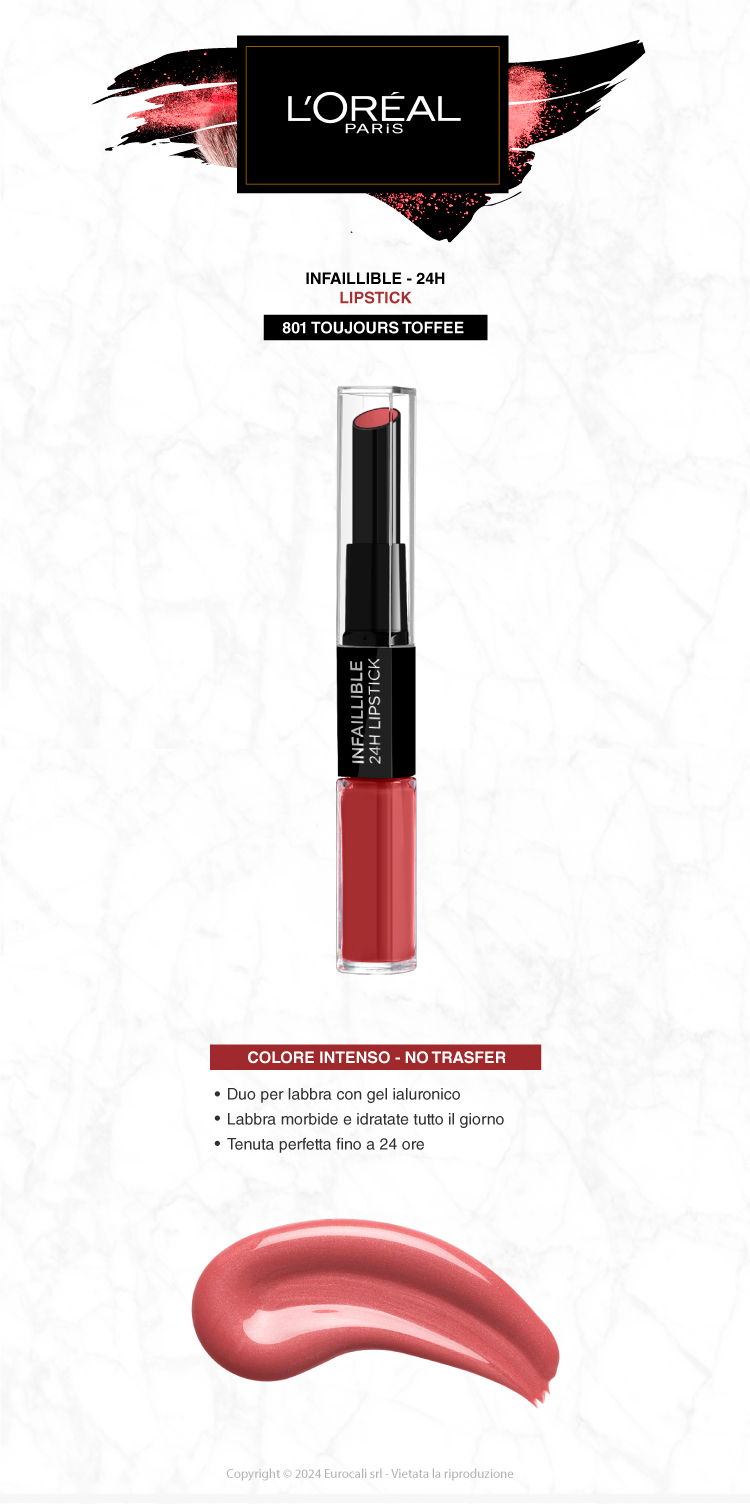 L'Oréal Paris Infaillible 24HR Lipstick 801