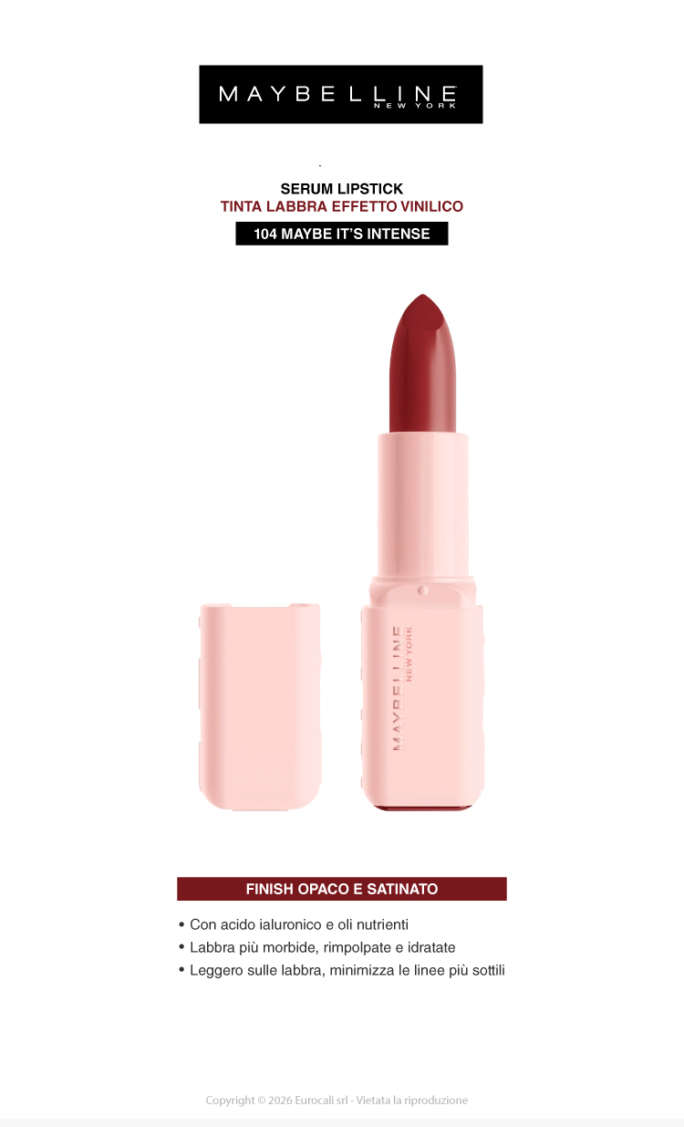 Maybelline New York Lifter Liner Matita Labbra 104 Maybe It's Intense