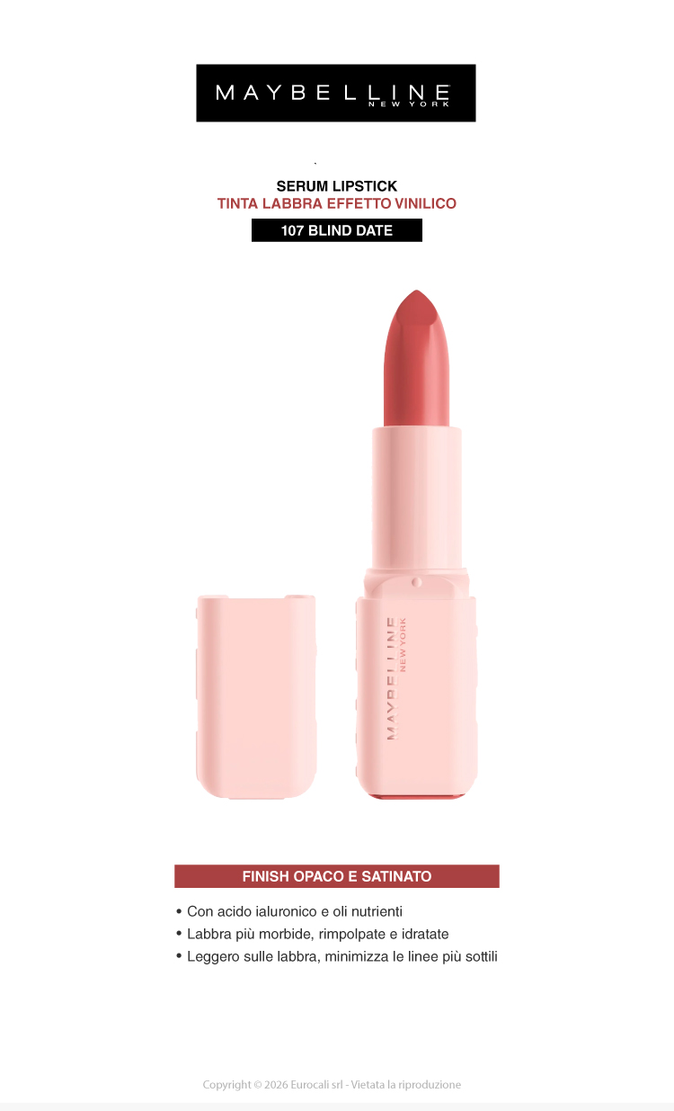 Maybelline New York Lifter Liner Matita Labbra 107 Blind Date