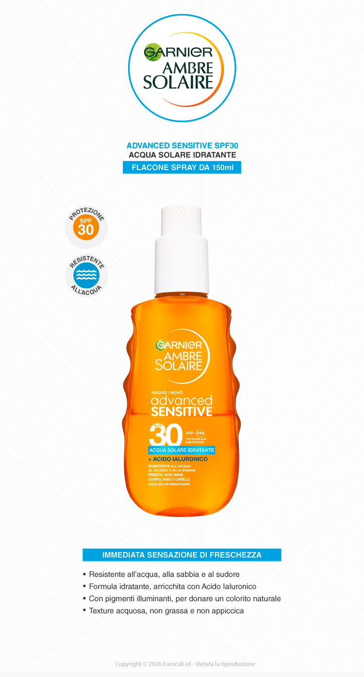 Garnier Ambre Solaire Acqua Solare Idratante