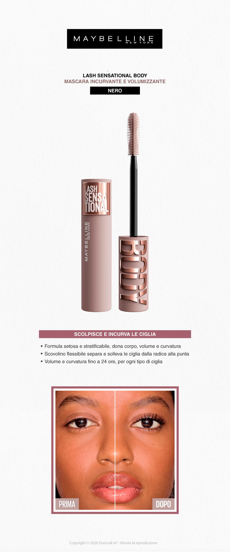 Maybelline Mascara Lash Sensational Body
