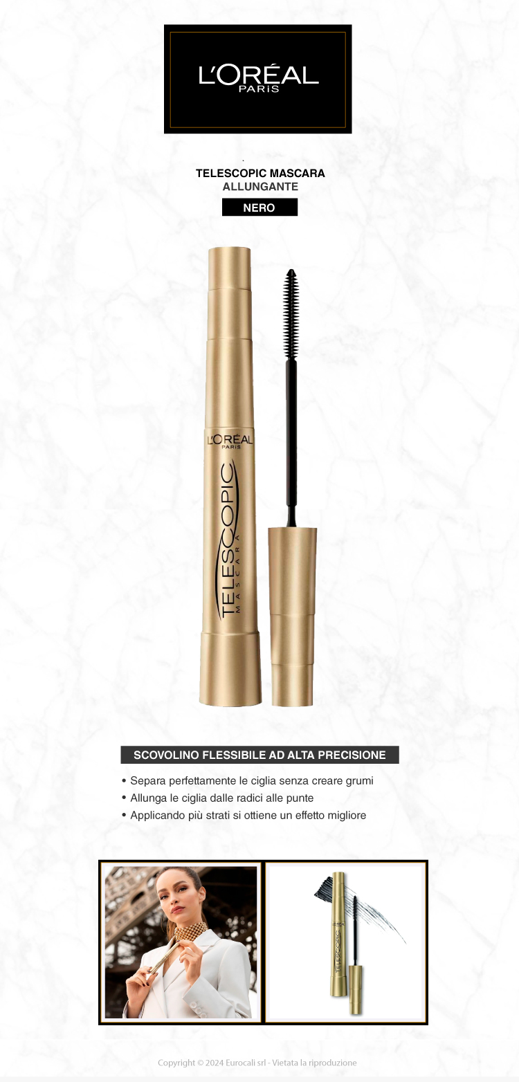 Mascara Telescopic waterproof