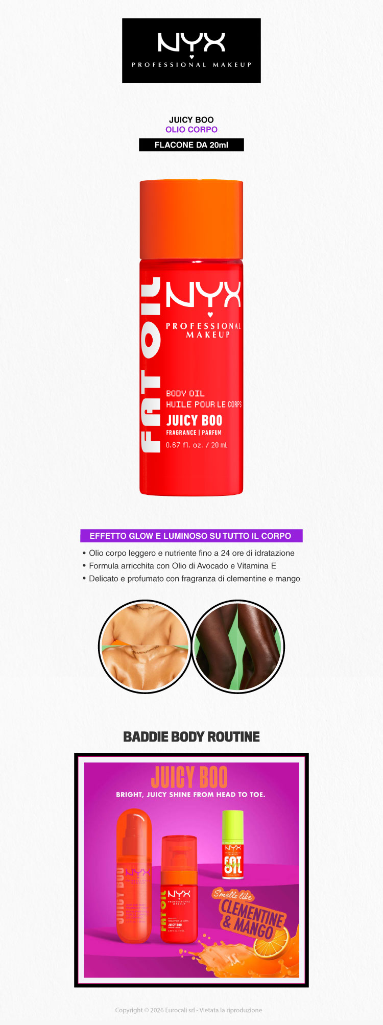NYX Professional Makeup Fat Oil Body