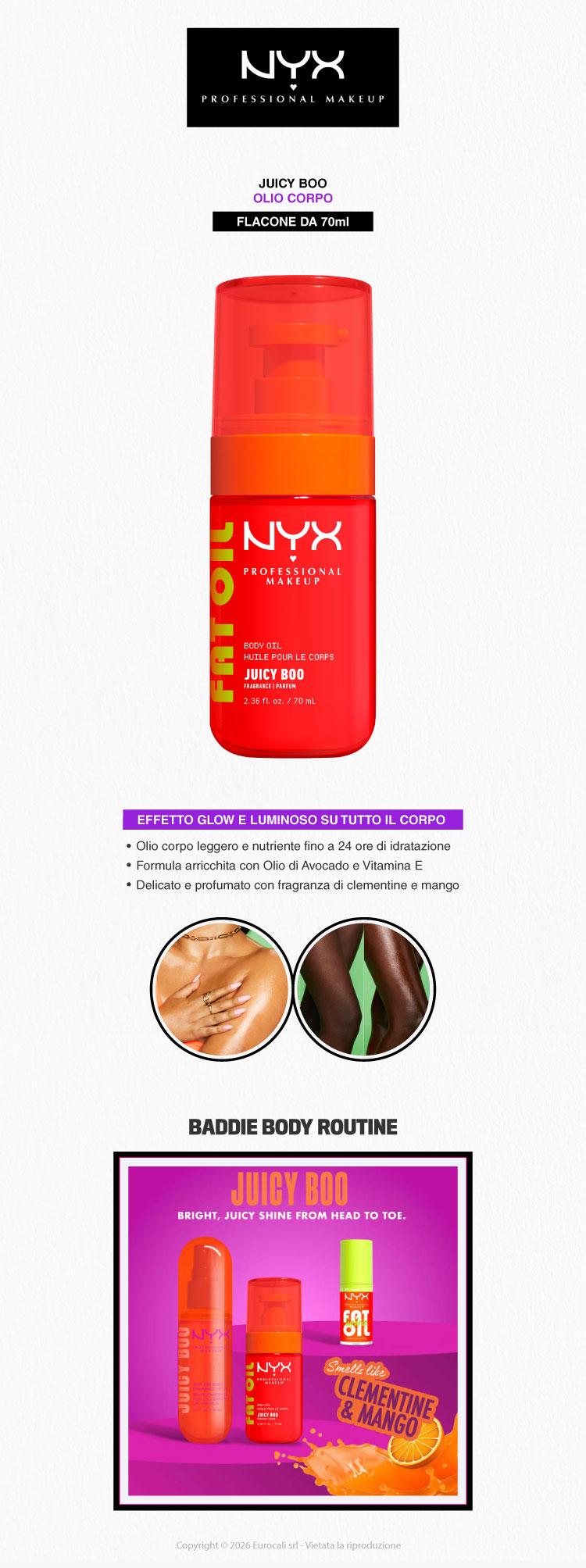 NYX Professional Makeup Fat Oil Body