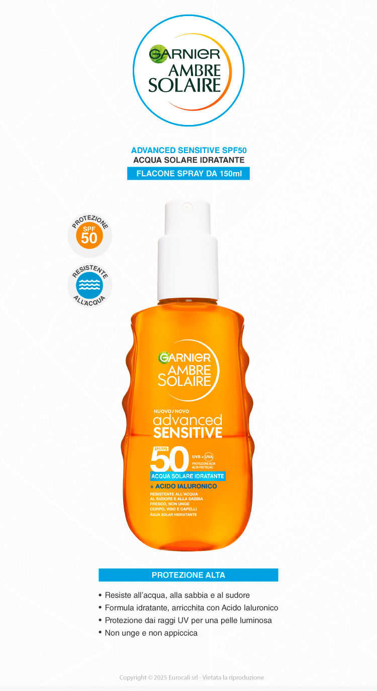 Garnier Ambre Solaire Acqua Solare Idratante