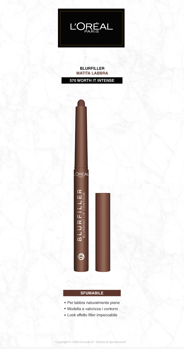 L'Oreal Paris Paradise Blurfiller Matita Labbra