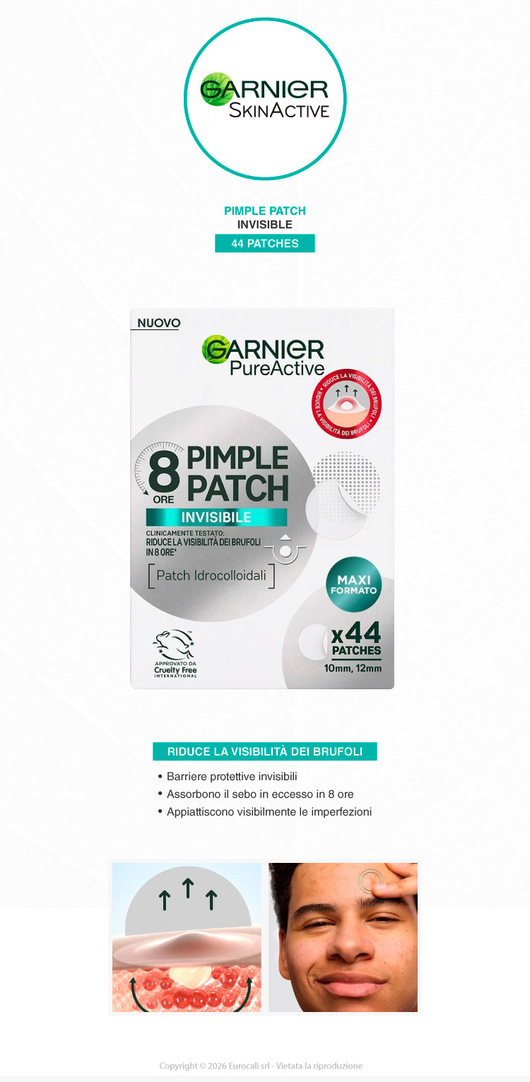 Garnier PureActive Pimple Patch Cerotti Idrocolloidali