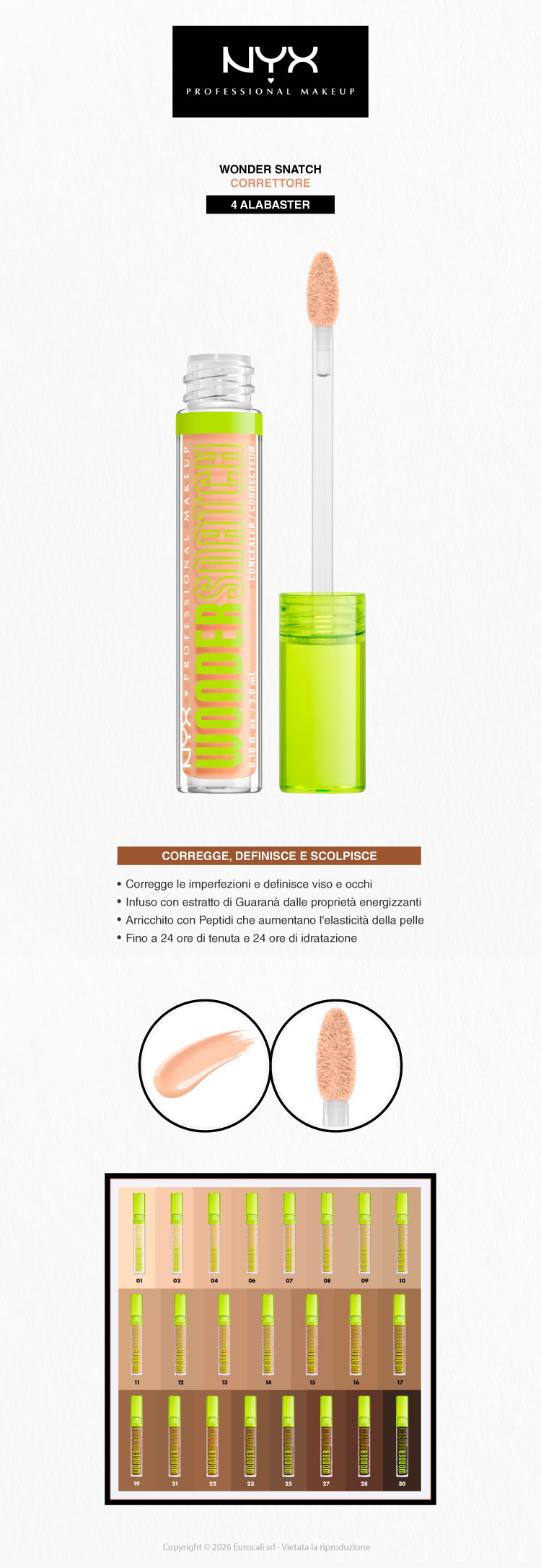 NYX Professional Makeup Spray Capelli e Corpo