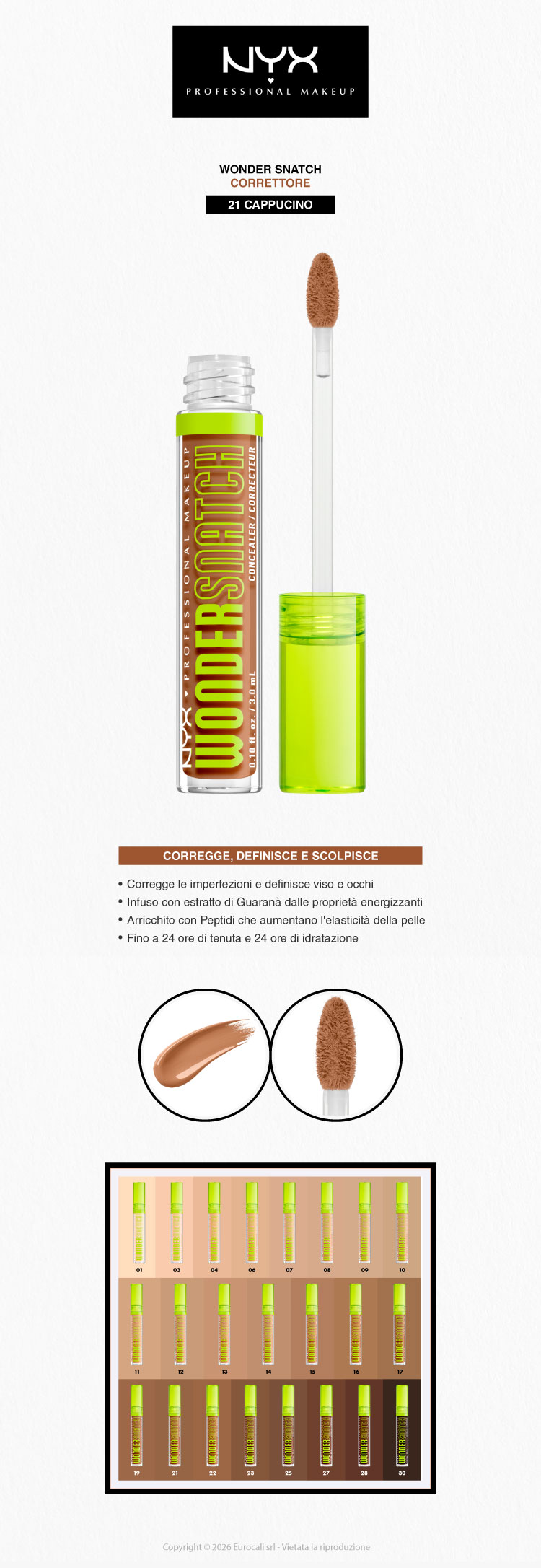 NYX Professional Makeup Spray Capelli e Corpo