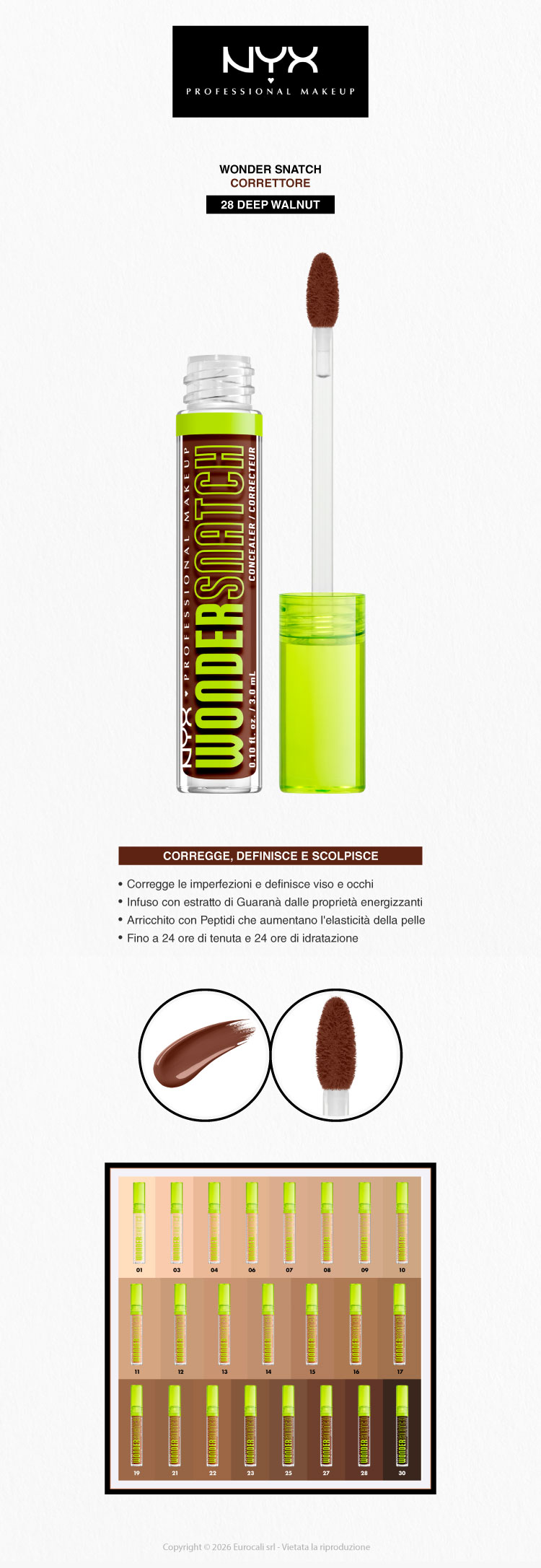 NYX Professional Makeup Spray Capelli e Corpo
